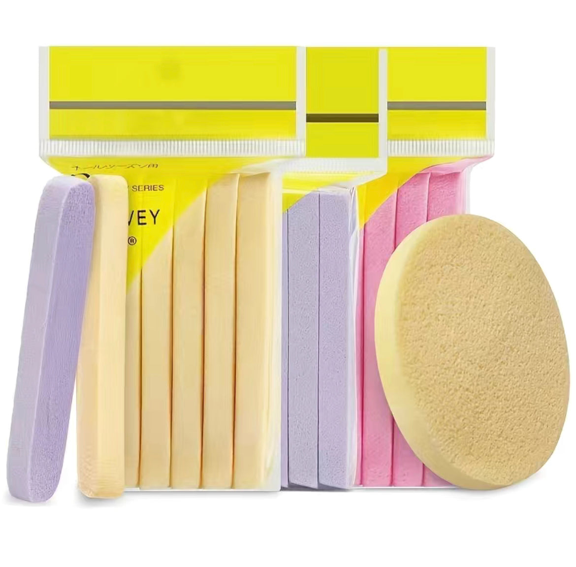 ACTIVE CREAM REMOVAL SPONGES (12 count)